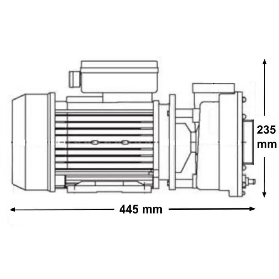 LX Whirlpool WP300-II 2-stopenjska črpalka