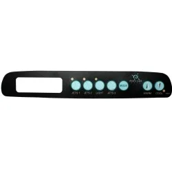 Master Spas prekrivanje s 7 gumbi / Vzhod navzdol