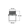 Adapter 1" F na 1" MPT