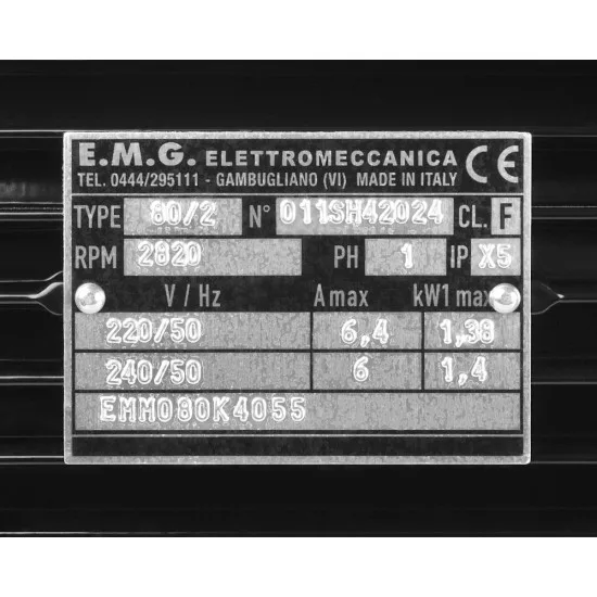 Enohitrostna črpalka Waterway E-Series Tip 80/2
