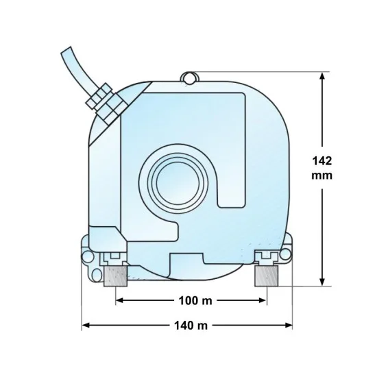 Ogrevano puhalo Spatech 450W