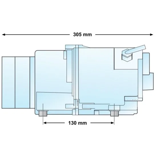 Ogrevano puhalo Spatech 450W
