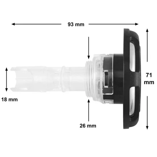 LVJ 2,5" curek - Lotus Directional