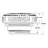 WATERWAY TP-2293 - Super Hi-Flo sesalni nastavek za 2" cev