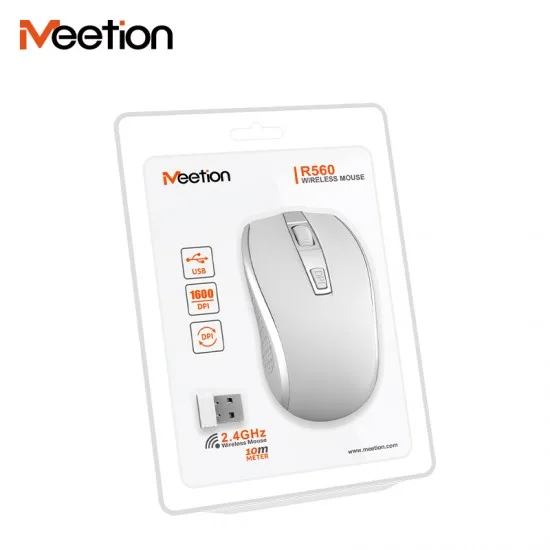 Meetion R560 bela - Brezžična miška