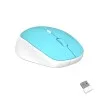 Meetion R570 cyan - Tiha brezžična miška