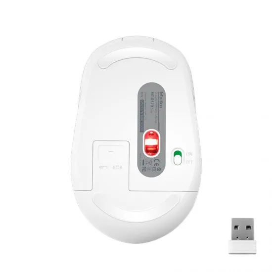Meetion R570 siva - Tiha brezžična miška