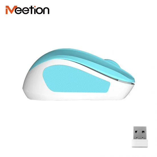 Meetion MiniGo BT cyan - Brezžična miška