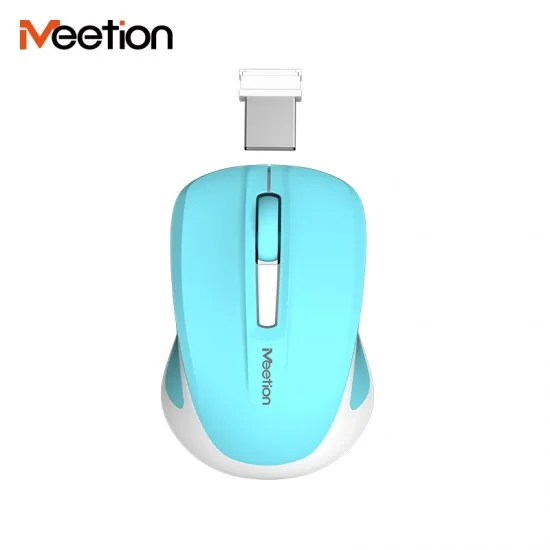 Meetion MiniGo BT cyan - Brezžična miška