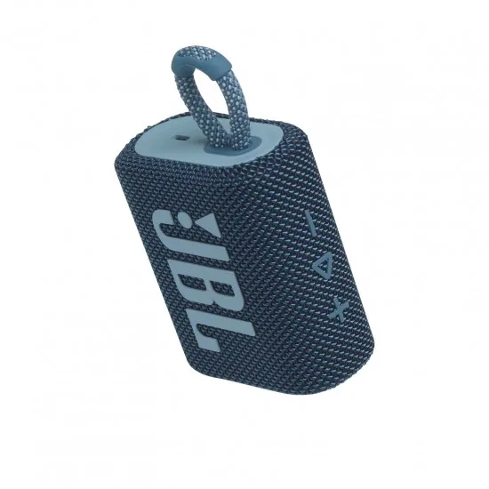 JBL Zvočna postaja  GO3 Bluetooth prenosni zvočnik moder