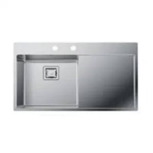SINK SOLUTION A LINE PLUS INOX - Pomivalno korito z odcejalnikom desno