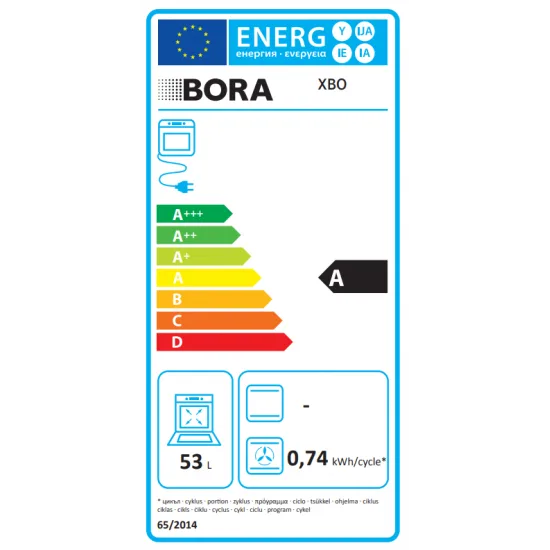 BORA X BO - Profesionalna parna pečica