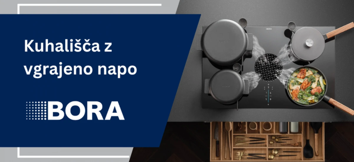 Kuhališče Bora, pogled od zgoraj navzdol