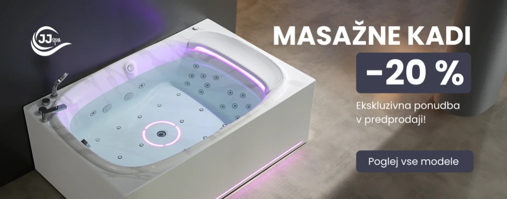akcija masažne kadi