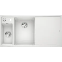BLANCO AXIA III 6 S BELA - Pomivalno korito z odcejalnikom