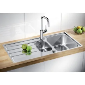 BLANCO LEMIS 6 S-IF INOX - Pomivalno korito z odcejalnikom