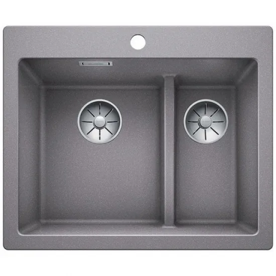 BLANCO PLEON 6 SPLIT ALUMINIJ - Pomivalno korito brez odcejalnika