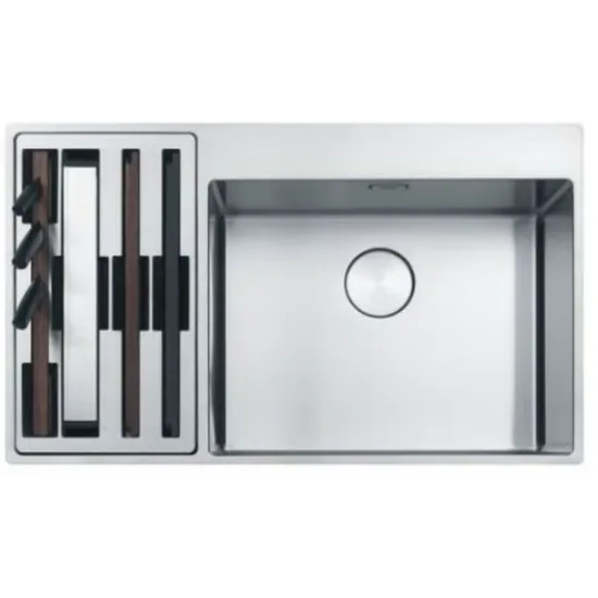 FRANKE BOX BWX 220-54-27 A INOX - Pomivalno korito z odcejlnikom