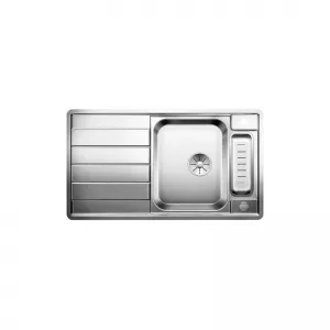 BLANCO AXIS III 5 S-IF INOX - Pomivalno korito z odcejalnikom