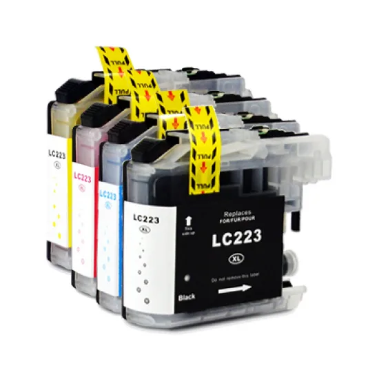 Brother LC2232K (2 x BK + C/Y/M) - Kompatibilen komplet kartuš