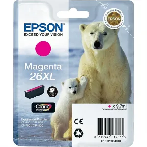 Epson 26 XL (C13T26334010) (škrlatna) - Original kartuša