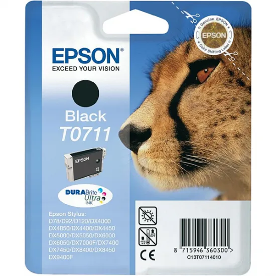 Epson T0711 (črna) - Original kartuša