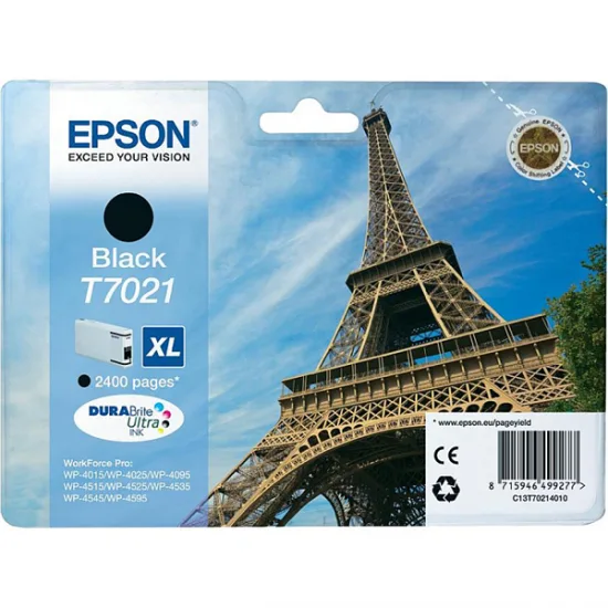 Epson T7021 XL (črna) - Original kartuša