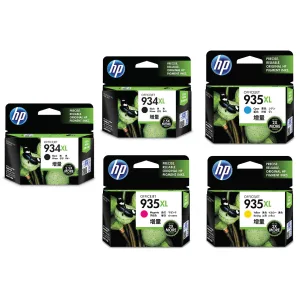 HP 2 x nr.934XL (BK) - 935XL (C-M-Y) - Original komplet kartuš