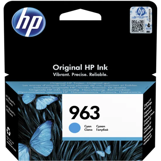 HP 3JA23AE nr.963 (modra) - Original kartuša