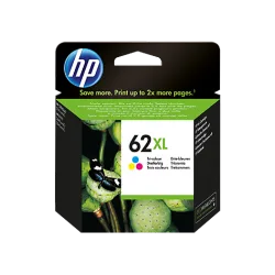 HP C2P07AE nr.62XL (barvna) - Original kartuša