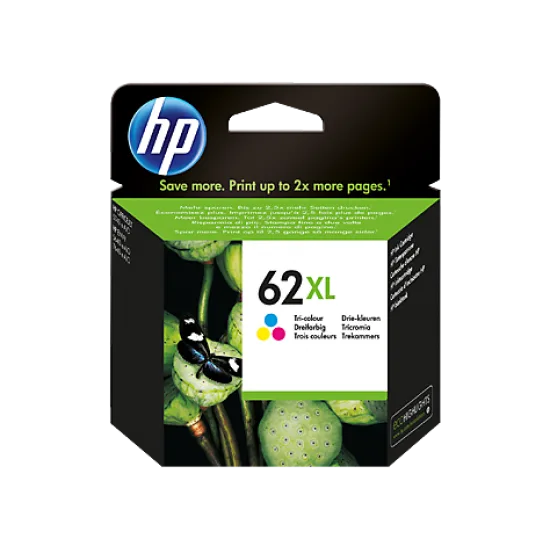 HP C2P07AE nr.62XL (barvna) - Original kartuša