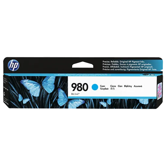HP D8J07A nr.980 (modra) - Original kartuša