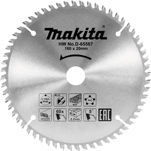 MAKITA D-65632 - Žagin list TCT