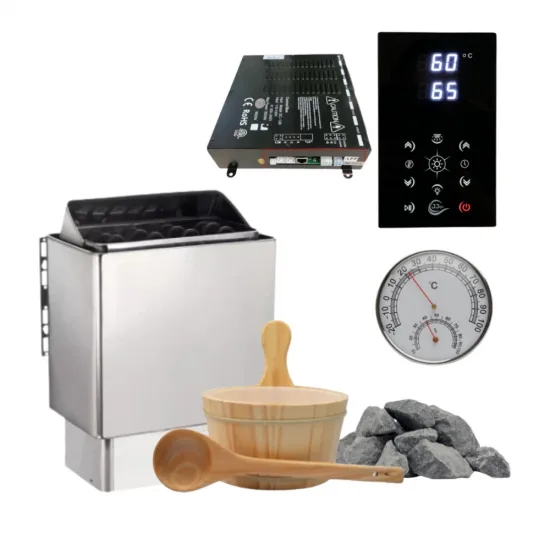 Set za samograditelje finske savne z JJSPA NordHeat pečjo