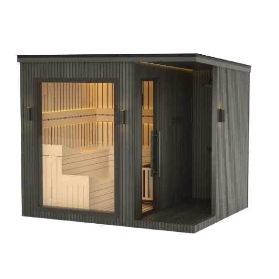 JJSPA ZEN CUBE ELEGANCE - Zunanja finska savna