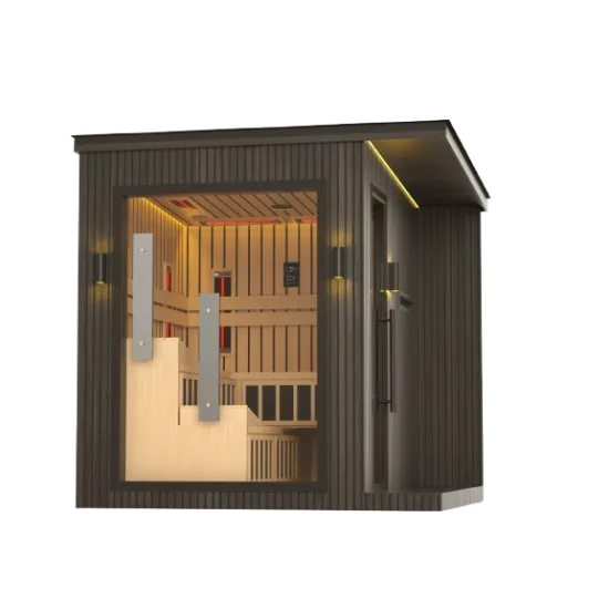 JJSPA ZEN CUBE HYBRID COMFORT - Zunanja kombinirana savna