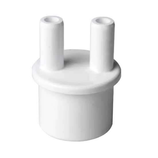 1" M razdelilnik, 2 vhoda 3/8" M+