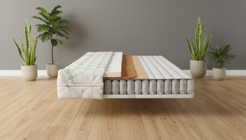 Slovenska postelja Premium Natur Kokos